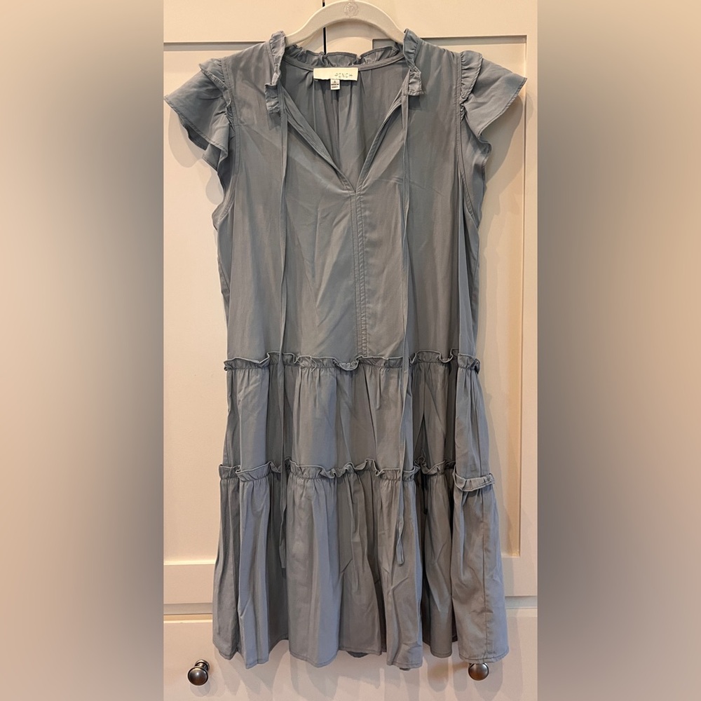 Light blue sleeveless dress by Pinch, size small